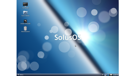 From history - SolusOS (old distro - debian based) - GNU/Linux
