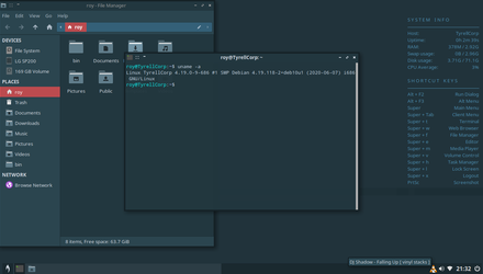 BunsenLabs Helium - OpenBox desktop environment based on stable Debian - GNU/Linux