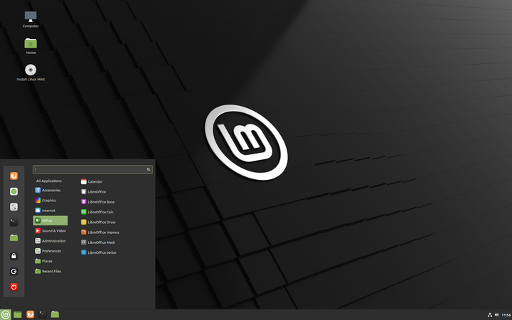 Linux Mint 20 Ulyana, is based on Ubuntu 20.04
