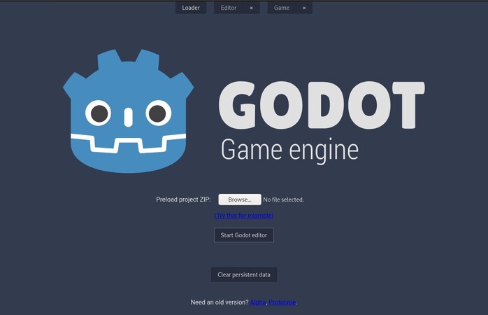 Godot Engine Web Editor PWA - shorter load times