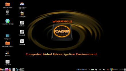 CAINE 11.0 Wormhole 64bit - GNU/Linux