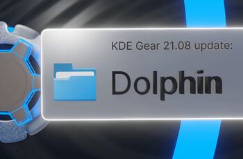  KDE Gear 21.08 Dolphin, KDE file explorer and manager  gnulinux.ro