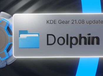  KDE Gear 21.08 Dolphin, KDE file explorer and manager GNU/Linux