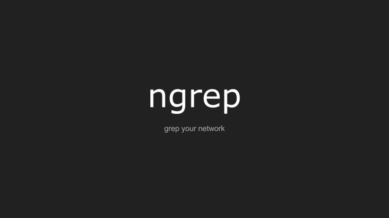 ngrep - un analizor de pachete de retea pentru Linux - GNU/Linux