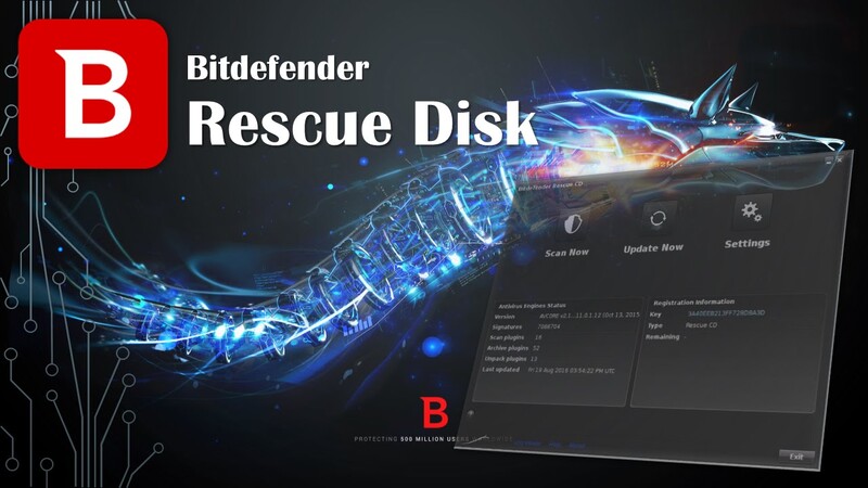 Bitdefender Rescue GNU/Linux