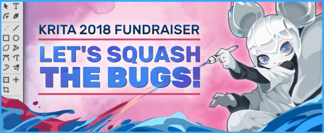 Krita 2018 Fundraiser: Squash Bugs!