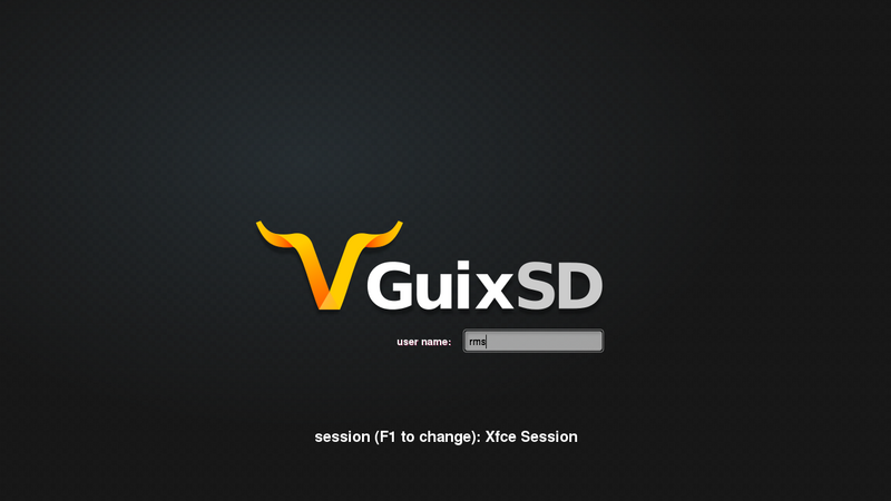 Guix System Distribution (GuixSD) GNU/Linux