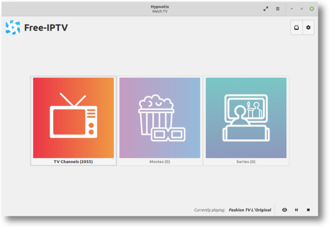 Hypnotix: a new IPTV application developed by the Linux Mint team