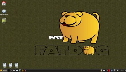 Fatdog64 Linux 800 Beta - GNU/Linux