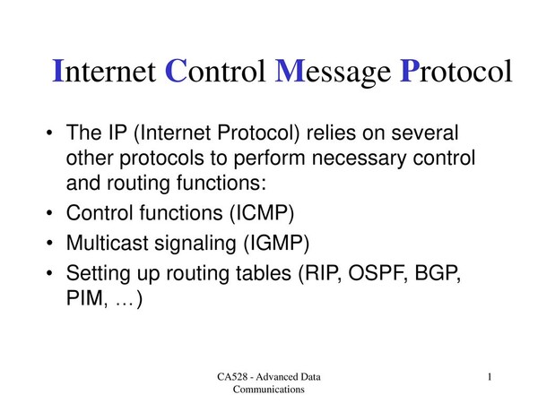 Trucuri de filtrare ICMP - GNU/Linux