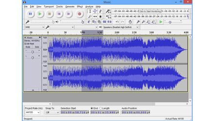 Audacity 2.2 - Open-Source Audio Editor aduce redare MIDI si suport pentru MacOS Sierra - GNU/Linux