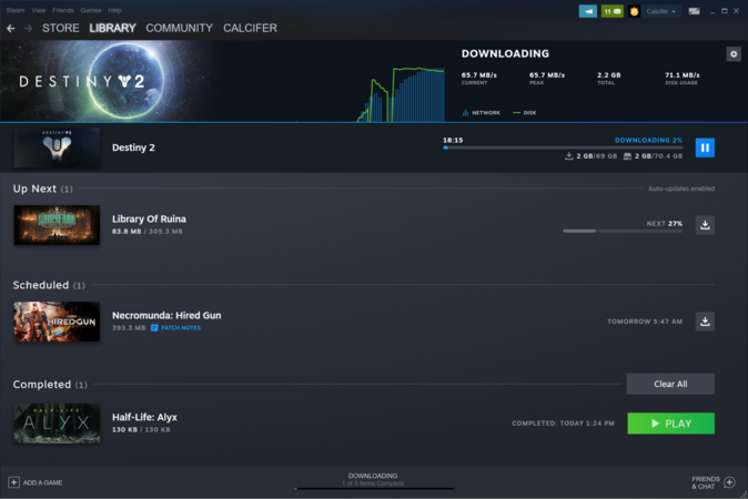 Steam beta client has been updated with new fixes