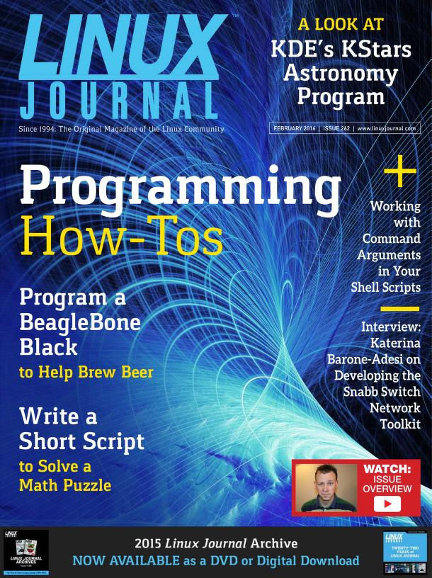 Linux Journal February 2016	