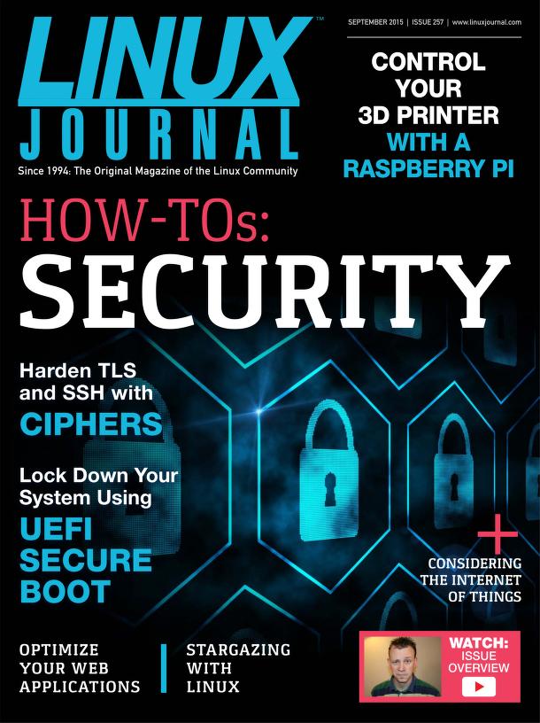 Linux Journal September 2015