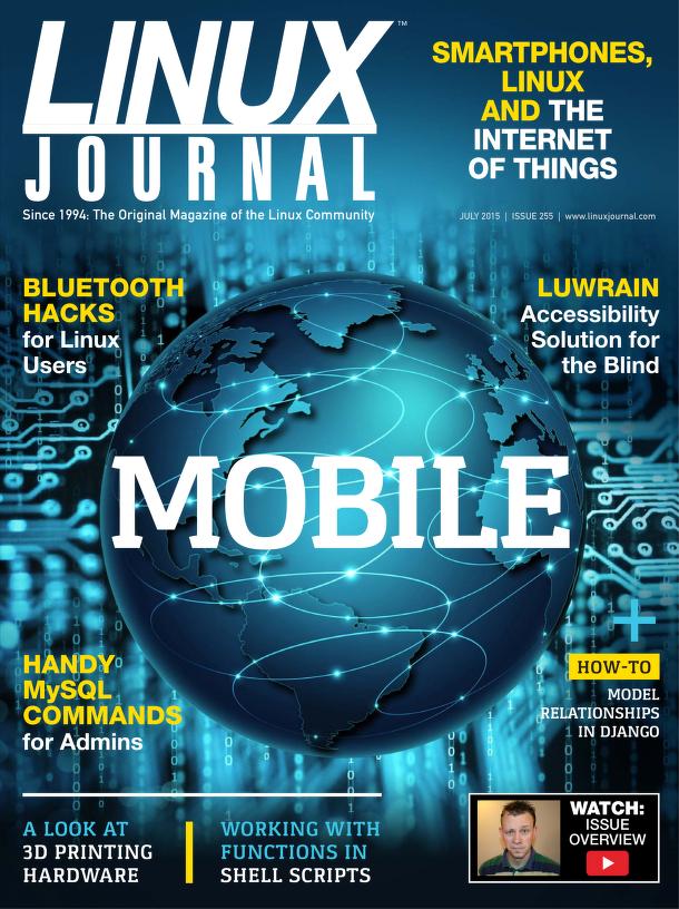 Linux Journal July 2015