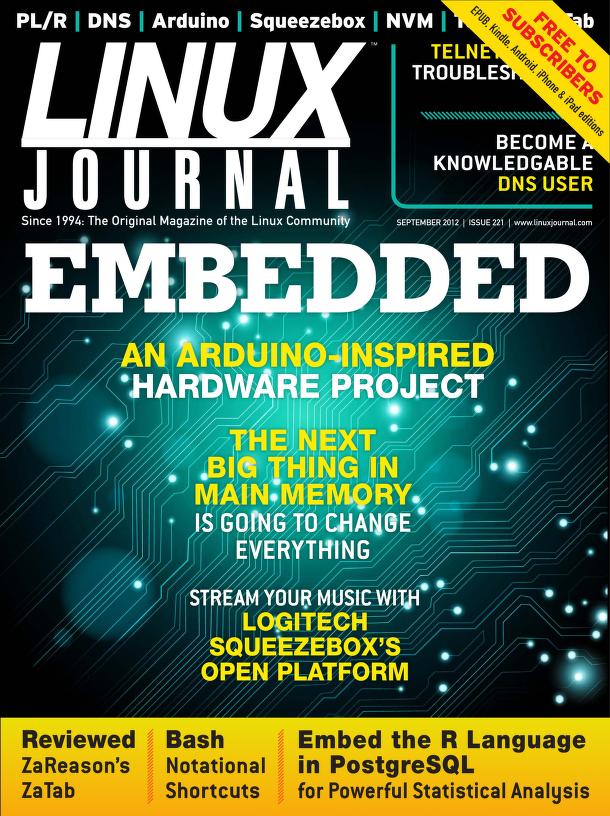 Linux Journal September 2012