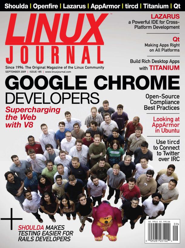Linux Journal September 2009