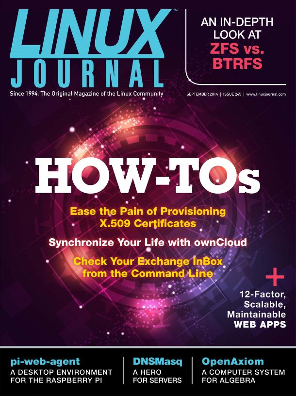 Linux Journal September 2014