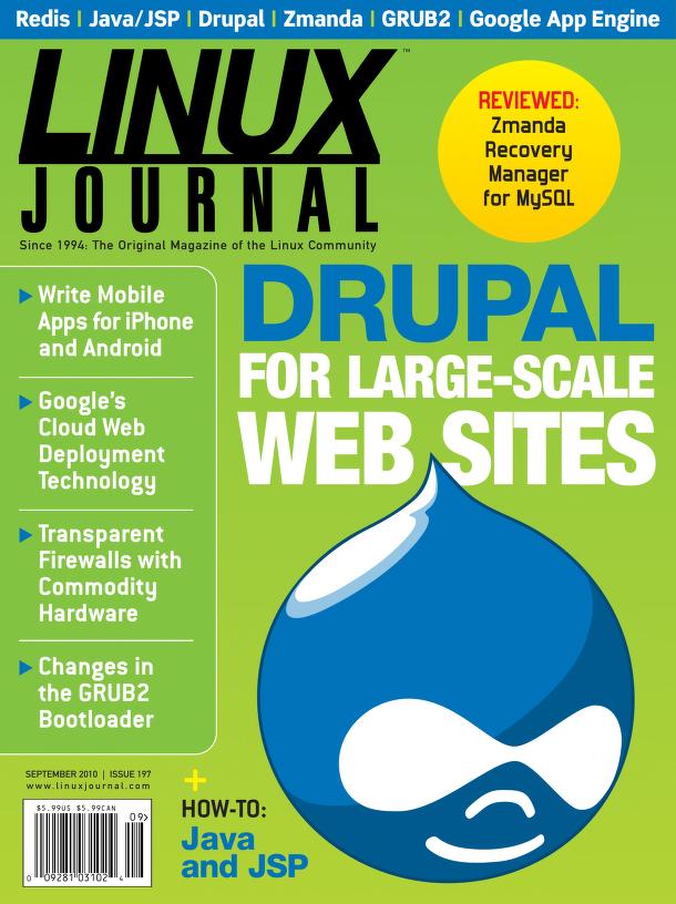Linux Journal September 2010