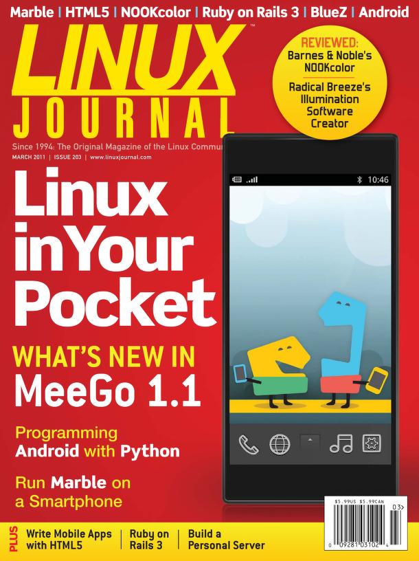 Linux Journal March 2011