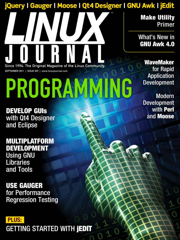 Linux Journal September 2011