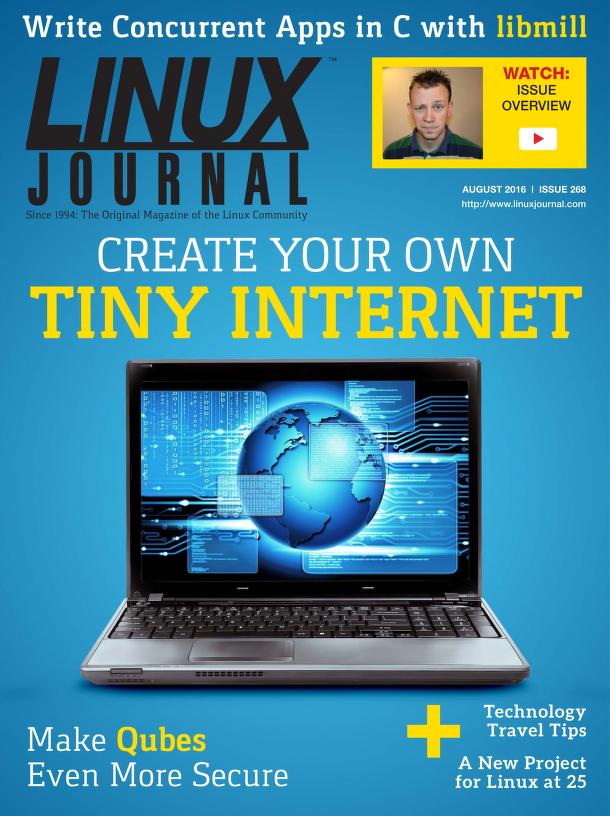 Linux Journal August 2016	