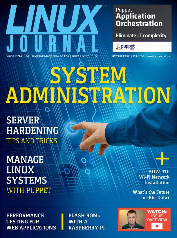 Linux Journal November 2015
