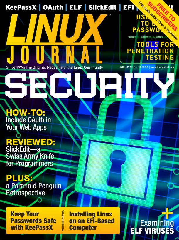 Linux Journal January 2012	