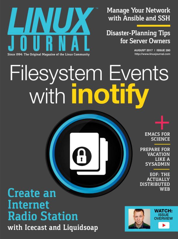 Linux Journal August 2017	