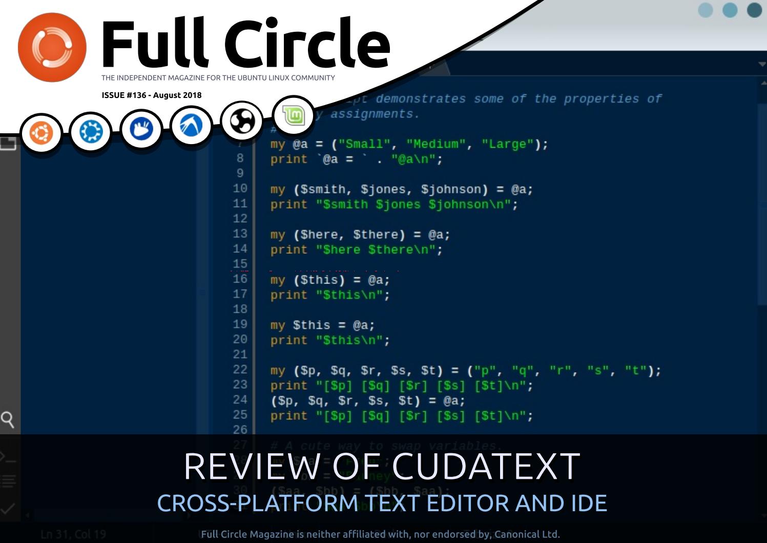 Full Circle Magazine Issue 136