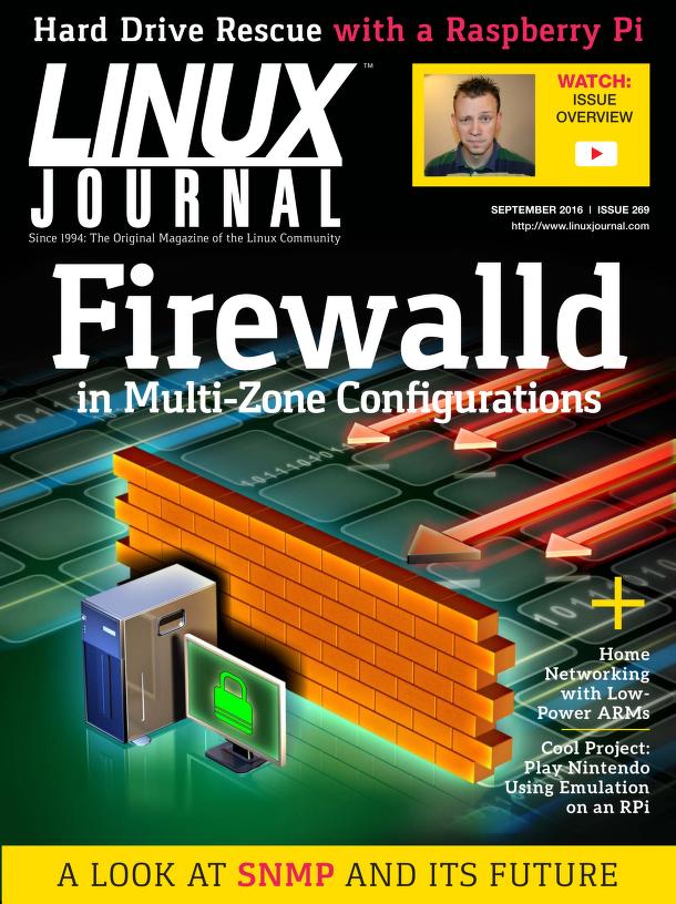 Linux Journal September 2016	