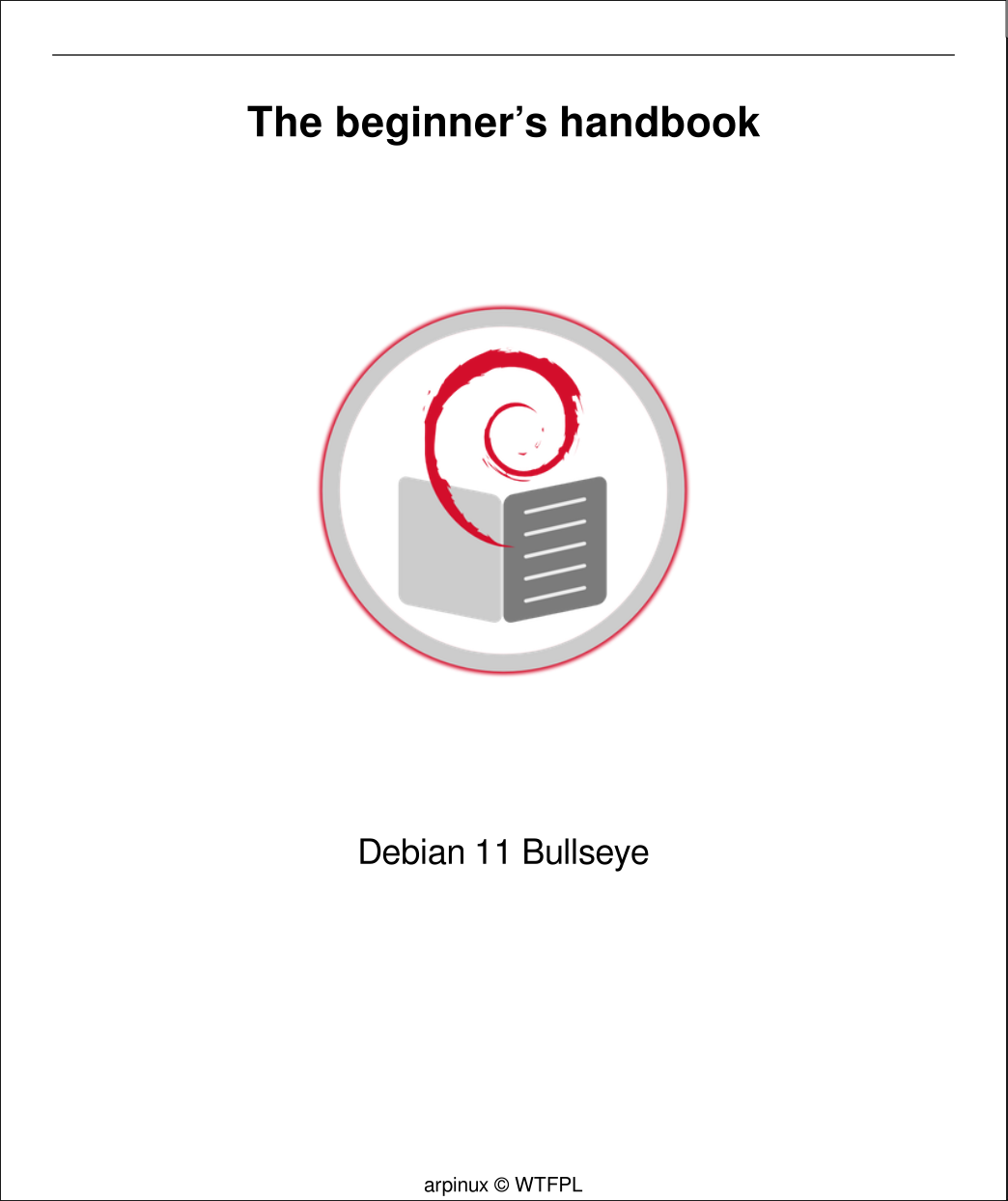 The Debian Bullseye beginners handbook