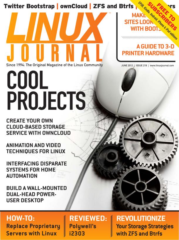 Linux Journal June 2012