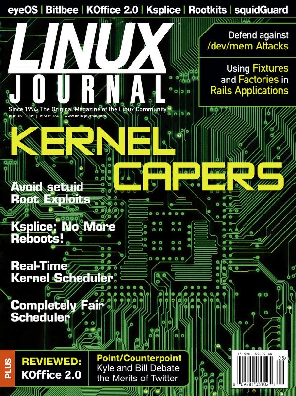Linux Journal August 2009
