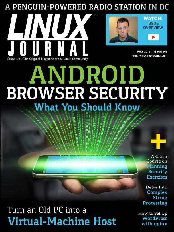 Linux Journal July 2016	