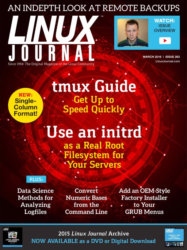 Linux Journal March 2016	