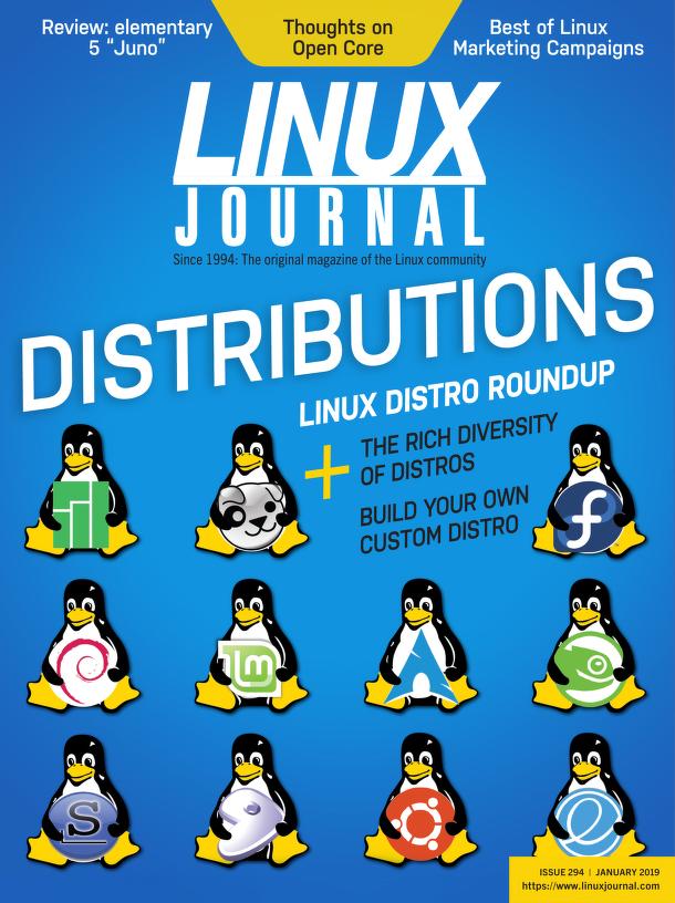 Linux Journal January 2019