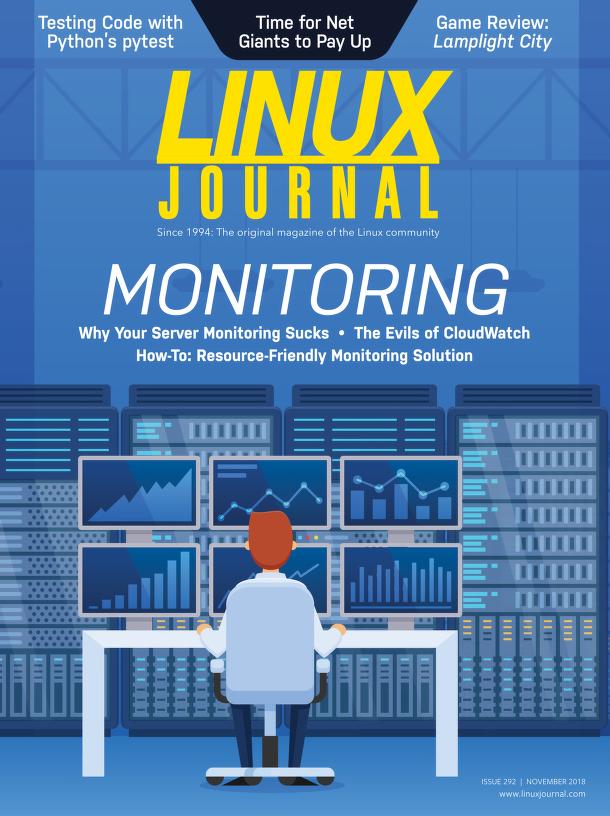 Linux Journal November 2018	