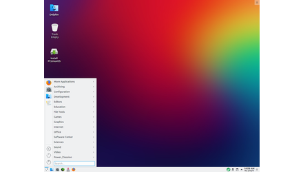 PCLinuxOS KDE Darkstar 2019.07 Test Release - GNU/Linux