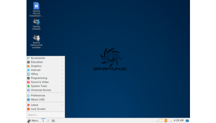 Sparky 5.5 release bazat pe Debian testing Buster - GNU/Linux