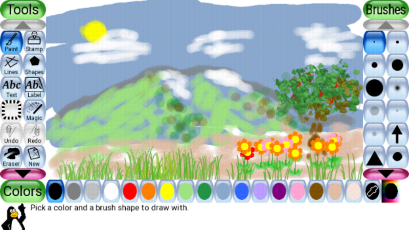 Tux Paint 0.9.25 adds options for hearing impaired users and exports gif animations
