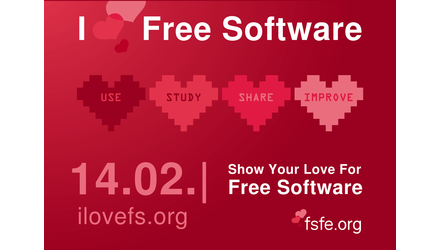 #ilovefs - Ziua Software-ului Liber - 14 februarie - GNU/Linux