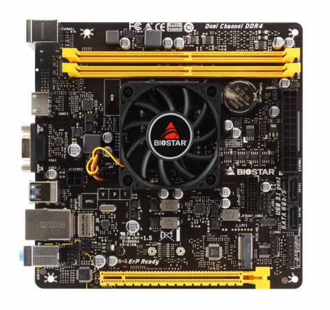 AMD Bristol Ridge APU embed pe Biostar A10N-9630E Mini-ITX