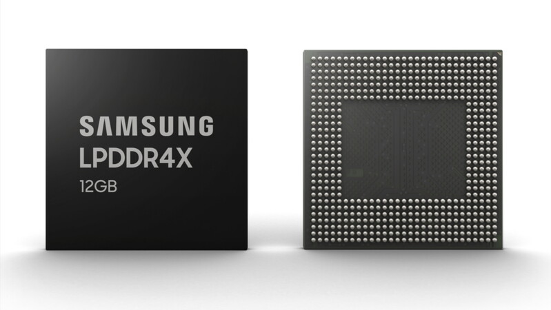 Noul LPDDR4X de 12 GB de la Samsung
