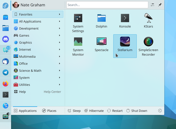 The new Kickoff launcher that was introduced in Plasma 5.20 has received a consistent overhaul