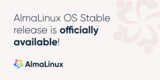 The first stable version of the AlmaLinux operating system GNU/Linux