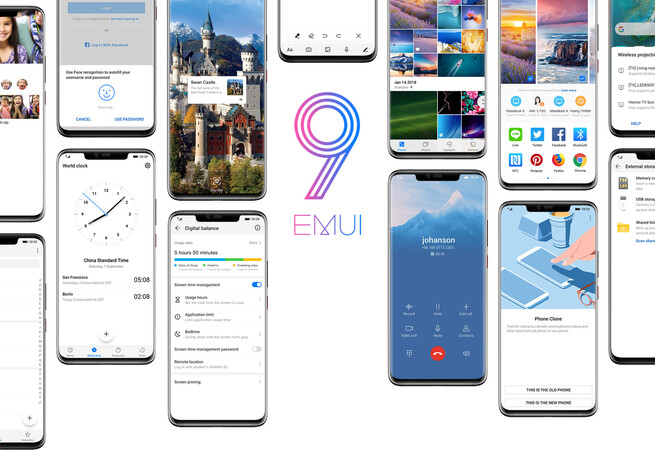 Lista dispozitivelor care vor primi EMUI 9.0 bazat pe Android 9 Pie